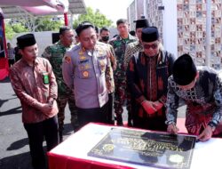 Kapolres Majalengka Hadiri Kegiatan Peresmian Masjid Atta’ Awun Kejaksaan Negeri Majalengka