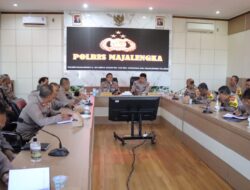 Polres Majalengka Hadiri Anev Quick Wins Presisi Pimpinan Wakapolda Polda Jabar Secara Virtual