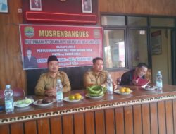 Pemdes Gunungsari, Gelar Musrembangdes Tahun 2023