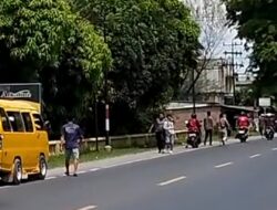Aksi Tawuran Pelajar di Jalan Lintas Medan-Aceh, Tiga Orang Pelajar Tertangkap