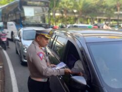 Hari ke-2 Ops Patuh Jaya, Satlantas Polres Jakbar Beri 220 Teguran