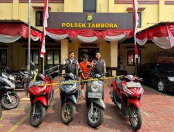 Polisi Tangkap Curanmor Residivis Asal Lampung, Sehari Gasak 5 Motor