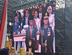 Ini Pesan Presiden Jokowi di HUT Bhayangkara ke-77
