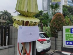 Kebakaran Menara K-Link, Bikin Pengunjung Resepsi Pernikahan Keluar