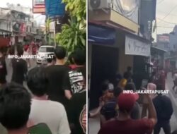 Tawuran Warga Pecah di Johar Baru, Polisi Amankan Satu Orang dan Sajam