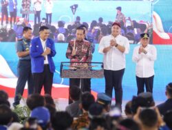 Menpora Dito Dampingi Presiden Jokowi Buka Rakernas GAMKI 2023 di Medan