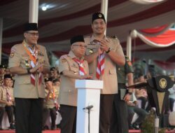 Menpora Dito Dampingi Wapres Ma’ruf Amin Hadiri Peringatan Hari Pramuka dan Buka Raimuna Nasional XII 2023