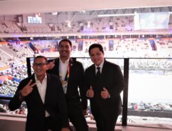 FIBA World Cup 2023 Dibuka Presiden Jokowi, Menpora Dito Tonton Serunya Laga Perancis Lawan Kanada