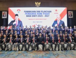 Pesan Menpora Dito ke Pengurus Baru KONI Pusat: Fokus Pembinaan Usia Dini dan Regenerasi Atlet