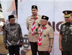 Wapres Minta Gerakan Pramuka Terus Tumbuhkan Rasa Cinta Tanah Air dengan Cara Kekinian