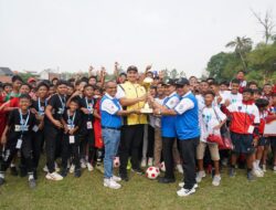 Menpora Dito Sambut Baik Turnamen Sepak Bola U-13 Piala Menpora yang Digelar Apsumsi Untuk Proses Pembinaan