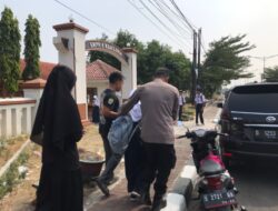 Aksi Heroik, Kabag Ops Polres Majalengka Bantu Pengendara Yang Mengalami Kecelakaan