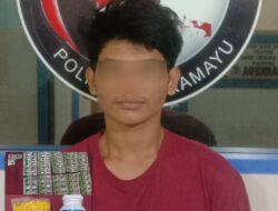 Satuan Narkoba Polres Indramayu Ringkus Seorang Pemuda terkait Jual Beli Ribuan Obat Terlarang Melalui Aplikasi Marketplace