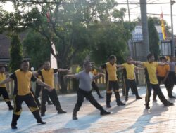 Olahraga Jumat Pagi Cara Polres Majalengka Jaga Kebugaran Tubuh