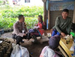 Rutin Sambangi Warga, Bhabinkamtibmas Polsek Sindangwangi Sampaikan Imbauan Kamtibmas