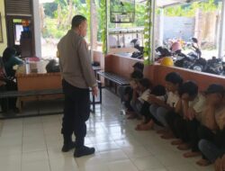 Bolos Sekolah, 11 Pelajar Diamankan Polisi di Majalengka