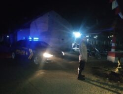 Patroli Malam, Personel Polsek Jatiwangi Antisipasi Gangguan Kamtibmas