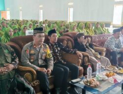 Dukung dan Hormati Kegiatan Organisasi Keagamaan, Kapolsek Sindangwangi Hadiri Pelantikan Muslimat NU
