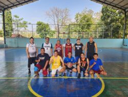 Olahraga Bersama Dilaksanakan Kapolsek Sukahaji Untuk Menjaga Daya Tahan Tubuh Serta Meningkatkan Stamina