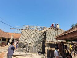 Pemdes Gunungsari, Realisasikan Bantuan Program Rutilahu dari Dinas Rumkintam Jawa barat