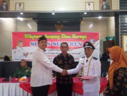 Kapolsek Jatiwangi Menghadiri Serah Terima Kepala Desa Ciborelang