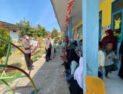 Sidokkes Polres Majalengka Edukasi Pencegahan Stunting dan Sosialisasi Call Center kepada Masyarakat di TK Budi Asih VII