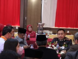 Kapolres Majalengka Hadiri Kegiatan Ramah Tamah / Riung Mungpulung di Aula BKPSDM Kabupaten Majalengka