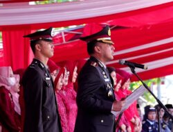 Upacara HUT RI ke-78, Kapolres Majalengka Jadi Pembaca Teks UUD 1945