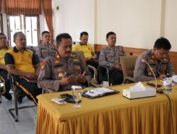 Kabag Ops dan Kasat Binmas Polres Majalengka Ikuti Vicon Latihan Pra Operasi Bina Waspada Lodaya 2023