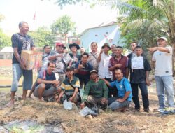 Bhabinkamtibmas Polsek Sindangwangi, Pantau Kegiatan Hiburan dalam Rangka Memeriahkan HUT RI ke-78