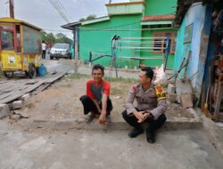 Bhabinkamtibmas Polsek Jatitujuh Ajak Masyarakat Jaga Kondusifitas demi Kamtibmas yang Mantap
