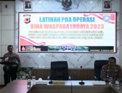 Polres Majalengka Gelar Lat Pra Ops Bina Waspada Lodaya 2023
