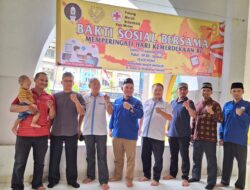 Solidaritas Kebangsaan RI Gelar Baskos Donor Darah di Masjid Mubarak Medan Timur
