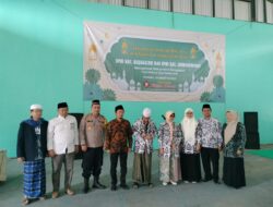 Kapolsek Sindangwangi dan Bhabinkamtibmas Hadiri Kegiatan Tasyakuran Haji dan Santunan Anak Yatim Piatu