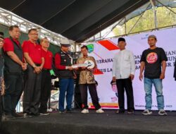 Bupati Majalengka, Meresmikan Rumah Relokasi Pasca Bencana Alam, serta Launching Bantuan CSR Rutilahu Tahun 2023