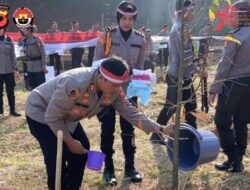 Kabid Humas Polda Jabar : Reboisasi Dan Kurangi Polusi Udara, Polisi Tanam Ribuan Pohon