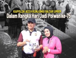 Kapolda Aceh Kunjungi Bazar UMKM