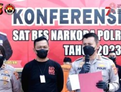 Polres Subang, Ungkap Kasus Tindak Pidana Peredaran Sediaan Farmasi Tanpa Izin.