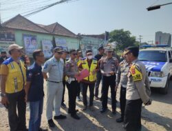 Satlantas Polres Majalengka Analisis Lalu Lintas dan Evaluasi Fasilitas Perlengkapan di Kawasan Tertib Lalu Lintas Ciborelang