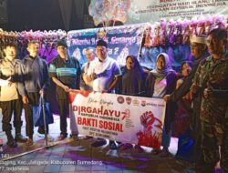 Dalam Rangka HUT RI ke 78 Fast Respon Polri DPC Sumedang SabaraNews Gelar Baksos di Kecamatan Jatigede