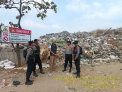 Polisi di Majalengka Cek TPA di Desa Heulet dalam Kegiatan Patroli Perintis Presisi