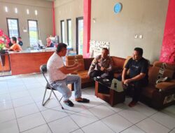 Jalin Kemitraan, Personil Polsek Cikijing Sambangi Pengurus Pasar Desa Cikijing