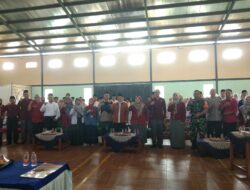 Sinergitas TNI-Polri di Palasah Hadiri Acara Advokasi dan Sosialisasi Poskestren