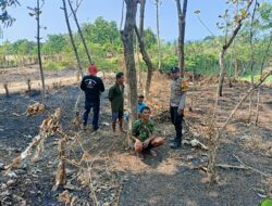 Bripka Irwandi Himbau Warga Desa Leuwiseeng Antisipasi Karhutla