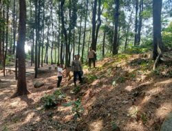 Polsek Sindangwangi Cegah Karhutla dengan Imbauan Kamtibmas