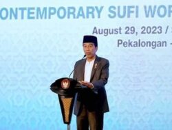 Presiden Jokowi Apresiasi Pelaksanaan Muktamar Sufi Internasional