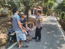 Bhabinkamtibmas Polsek Sindangwangi Sambangi Warga dan Ajak Bersama Jaga Kamtibmas