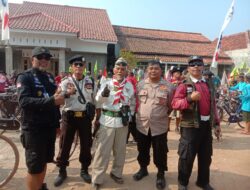 Bhabinkamtibmas Polsek Palasah Sosialisasi Call Centre 110 dan Berikan Imbauan Keselamatan Rumah