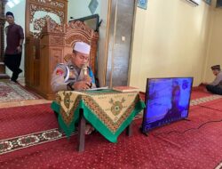 Tingkatkan Iman dan Taqwa, Polres Majalengka Gelar Binrohtal di Mesjid Jamiussolihin Polres Majalengka