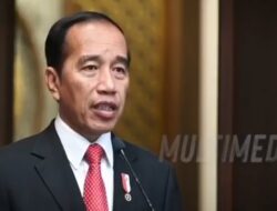 Presiden RI, Buka AMMTC ke-17 di Labuan Bajo Labuan, Saat Memberikan Sambutan Melalui Video